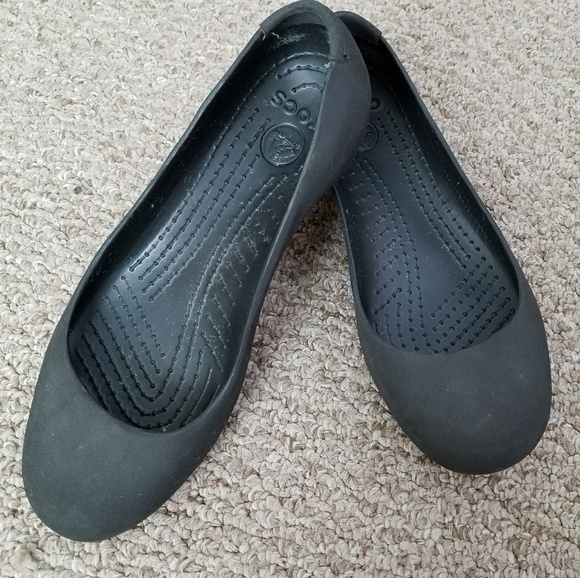 women's crocs ballerina flats